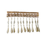 FRINGES 0439 COL : BEIGE (75MM)