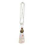 VERSAGE TASSEL 04401 COL: WHITE (810MM)