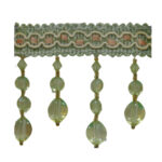 BEAD FRINGES 1478 COL: GREEN (75MM)