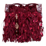 CUT FRINGES WITH BEADS 3294 COL: 1 (110MM)