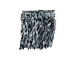 CUT FRINGES WITH BEADS 3294 COL: BLACK (110MM)