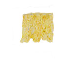 CUT FRINGES WITH BEADS 3294 COL: YELLOW (110MM)