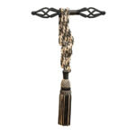 TAJ TASSSEL 3688 COL: BLACK (740MM)