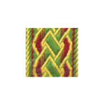 1 1/2 JACQUARD BORDER 431 COL: 12 (40MM)