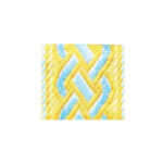 1 1/2 JACQUARD BORDER 431 COL: 13 (40MM)