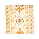 2 1/4 JACQUARD BORDER 433 COL: 035 (55MM)