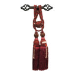 WIMBLEDON TASSEL 4632 COL: MAROON (750MM)