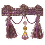 FRINGES WITH CRYSTAL 8638 COL: LILAC (105MM)