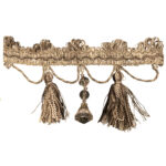 FRINGES WITH CRYSTAL 8638 COL: RUST (105MM)