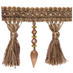 FRINGES WITH CRYSTAL 8750 COL: COFY (105MM)