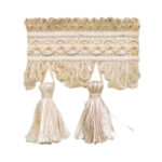 BRAID WITH FRINGES G407 COL: 13 (95MM)