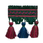 BRAID WITH FRINGES G407 COL: 24 (95MM)