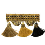 BRAID WITH TASSEL G8604 COL: N08 (85MM)