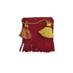 TASSEL BULLION FRINGES J408 COL: 01 (100MM)