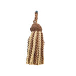BULLION KEY TASSEL T137 COL: BROWN (210MM)