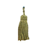 BULLION KEY TASSEL T137 COL: GREEN (210MM)