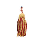 BULLION KEY TASSEL T137 COL: RED (210MM)
