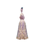 KEY TASSEL T163 COL: PURPLE (170MM)