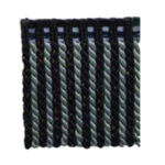 LUREX BULLION FRINGES T190 COL: BLACK (95MM)