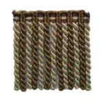 LUREX BULLION FRINGES T190 COL: CHOCOLATE (95MM)