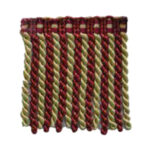LUREX BULLION FRINGES T190 COL: RED (95MM)